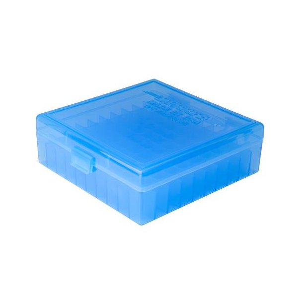 BERRY 44/45LC HINGED-TOP BOX 100-RND BLUE