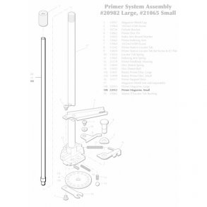 Dillon XL650 (Only) Primer Magazine, Small