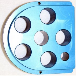 Dillon XL 650 Toolhead Blue Anodized Aluminum