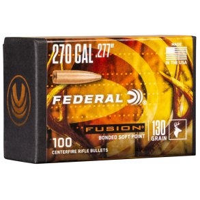 Federal - Fusion  - .277 - 130grain - 100 stk.