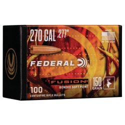 Federal - Fusion  - .277 - 150grain - 100 stk.