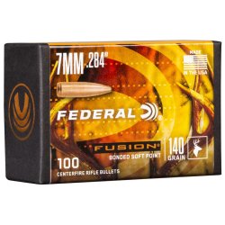 Federal - Fusion  - .284 - 140grain - 100 stk.