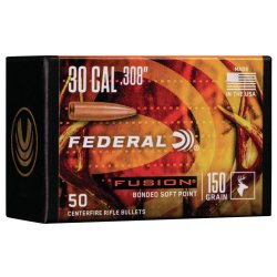 Federal - Fusion  - .308 - 150grain - 50 stk.