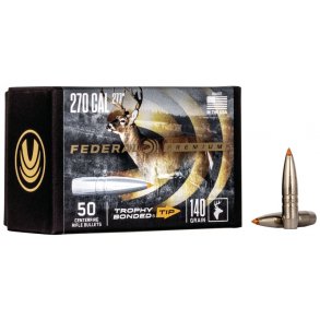 Federal - Trophy Bonded Tip  - .277 - 140grain - 50 stk.