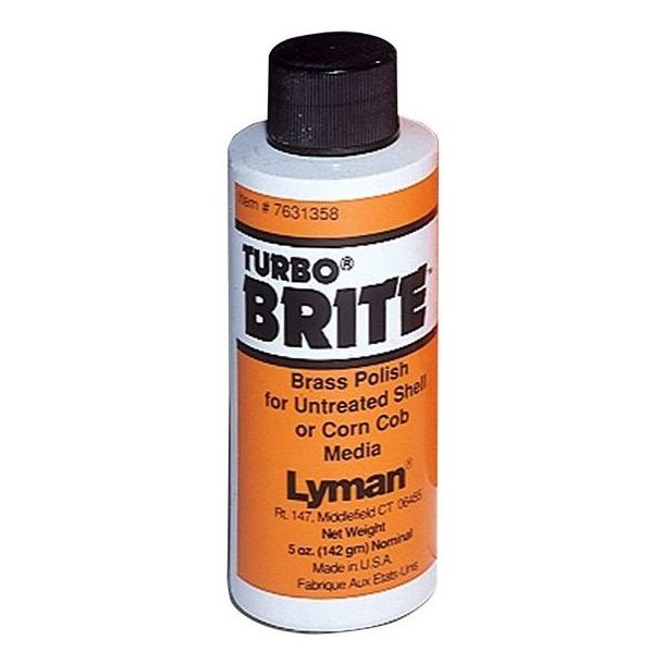 Lyman Turbo Brite Brass Polish - 140 gram