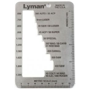 Lyman E-Zee Pistol Case Length Gauge