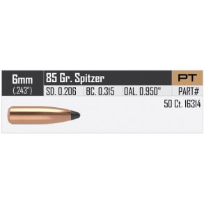 Nosler - Partition - .243 - 85grain - 50 stk.