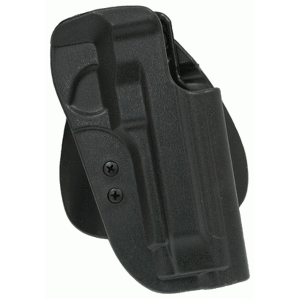 Uncle Mikes Kydex Paddle Holster Black Size 20 - Right