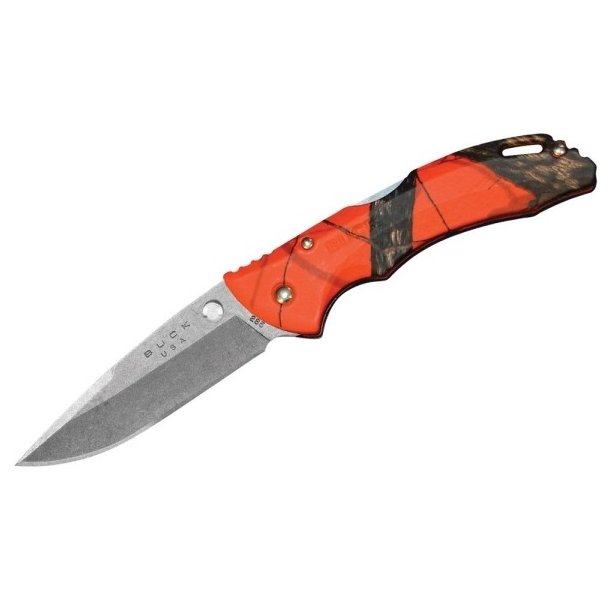 BUCK Bantam. Mossy Oak Blaze Orange Camo
