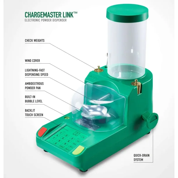 RCBS CHARGEMASTER LINK ELECTRONIC POWDER DISPENSER