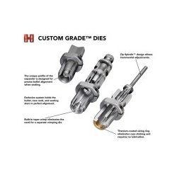 HORNADY 5.6MMx57 SERIES IV FL 2-DIE SET, S/H #1