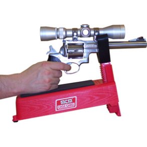 MTM Pistol Rest / MTM PISTOL REST w/RUBBER ADJUSTABLE FORK