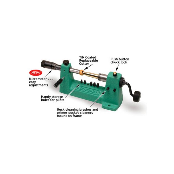 Redding 2400 Match Precision Case Trimmer — Reloading Solutions Limited