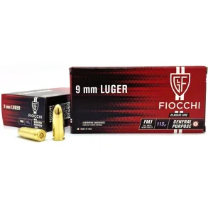 Fiocchi .355 / 9mm luger - 7,45g/115 gr. - 500 stk.