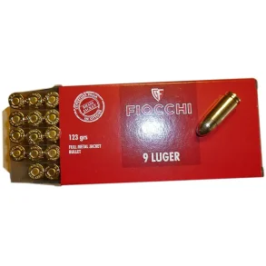 Fiocchi .355 / 9mm luger - 8,00g/123 gr. - 500 stk.