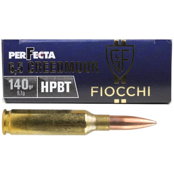 Fiocchi Perfecta 6,5 Creedmore HPBT 140 gr. 