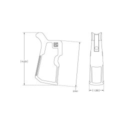 KUNG FU GRIP -FLAT DARK EARTH 