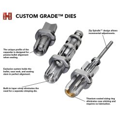 HORNADY (BRUGT) 300AAC BLKOUT/WHISPER SER I FL 2-DIE SET, Uden Shellholder nr. 16