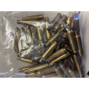 Norma .308 win. hylstre - en gangs afskudte og deprimet, ikke vasket / 50. stk.pose