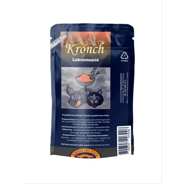 Kronch Lakse Mousse 100 gr.