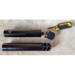 MAG Gen2 MonoCore Lyddmper med Mundingsbremse - ogs til store magnum kalibre