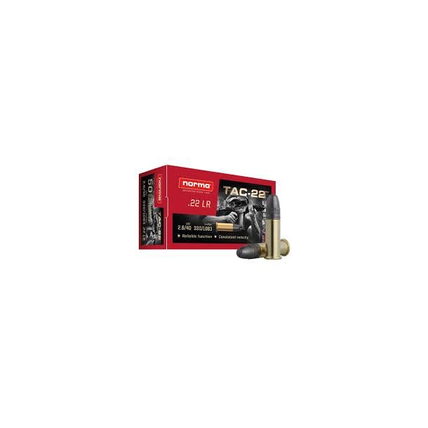 Norma TAC-22 22LR, ske m/50 stk.