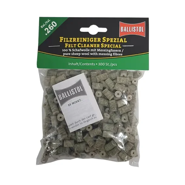 Ballistol Special felt pellets .26 cal / 300 stk. pose