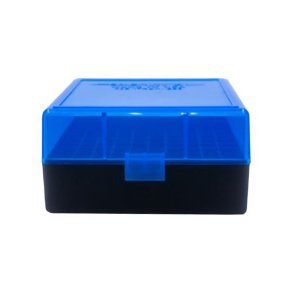 BERRY 222/223 HINGED-TOP BOX 100-RND BLUE