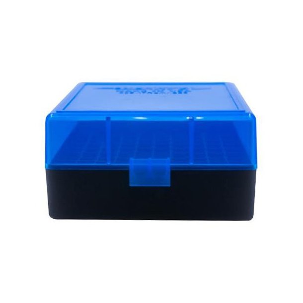 BERRY 222/223 HINGED-TOP BOX 100-RND BLUE