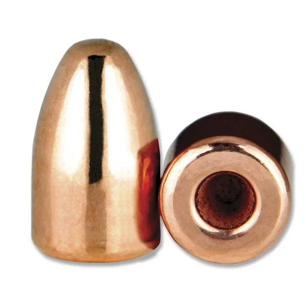 Berry's .356 Diameter Bullets 124 grain Hollow Base Round Nose / kasse med 250 stk.