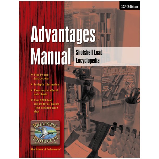BPI ADVANTAGES SHOTSHELL MANUAL 12th EDITION