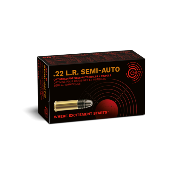 GECO Semi-Auto 22 LR 50 stk. pr. ske