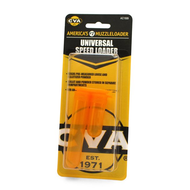 CVA UNIVERS SPEED LOADER, PRE-LOAD/MEASURE/STARTER Sortkrudt