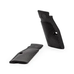 Eemann Tech Ultimate Aluminium Short Grips for CZ - Sort