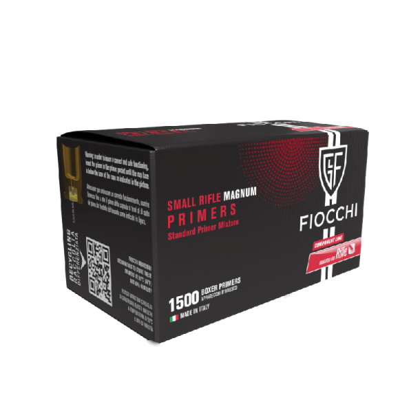 Fiocchi Small Rifle Magnum Primers (pakke med 150 stk.)