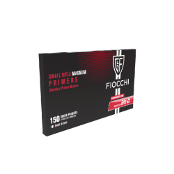 Fiocchi Small Rifle Magnum Primers (pakke med 150 stk.)