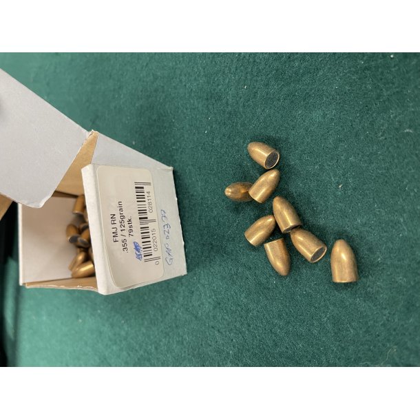 FMJ RN .355 - 125 grain / 79 stk.