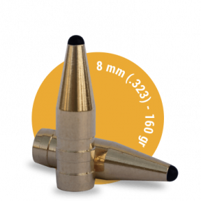 Fox Classic Hunter 8 mm (.323) - 160 gr 10,4 g /50 stk