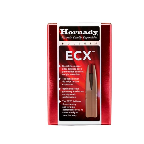 Hornady 9.3 CAL .366 250 GR ECX 50 Stk  Blyfri