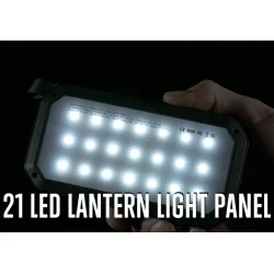 Solar Power Bank with LED lamp