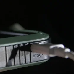 Solar Power Bank with LED lamp