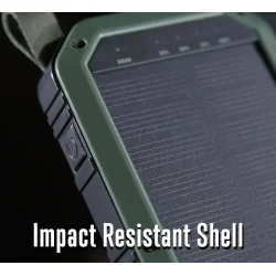 Solar Power Bank with LED lamp