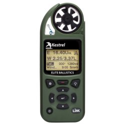 Kestrel 5700 Elite Weather Meter with Applied Ballistics and LiNK, Olive Drab