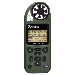 Kestrel 5700 Elite Weather Meter with Applied Ballistics and LiNK, Olive Drab