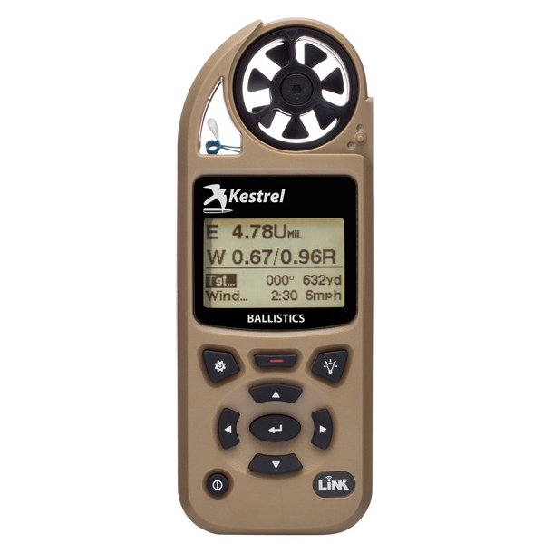 Kestrel 5700 Ballistics Weather Meter with LiNK, Desert Tan