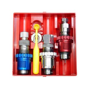 LEE 38 AUTO/SUP CARBIDE 3 DIE SET w/ BREECH LOCK