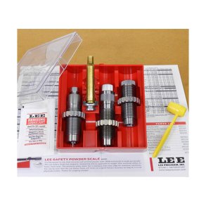 LEE 7MM PRC 3-DIE SET w/FACTORY CRIMP & HOLDER