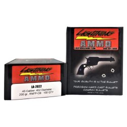LIGHTNING 45c(.452) 200gr RNFP-CB CAST BULLET  / 100 stk. kasse