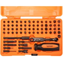 LYMAN MASTER GUNSMITH TOOL KIT med 68 dele 