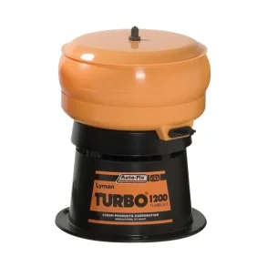Lyman Turbo 1200 Auto-Flo Brass Tumbler - 230 Volt